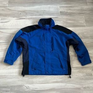 Vintage 90’s Columbia Jacket Large Blue Shell Jacket